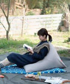 ビーズクッション tetra tetra NATURA（ナチュラ） ビーズクッション テトラ【レギュラーサイズ】