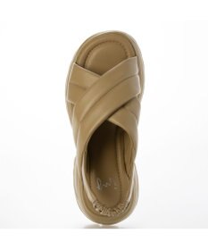 ing <ing>厚底クロスベルトスポーツサンダル