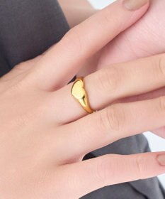 Phoebe 【金属アレルギー対応】メタルラヴィリング　ゴールド/ステンレス/ハート