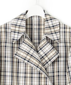 23区 S メモリーチェック トレンチコート