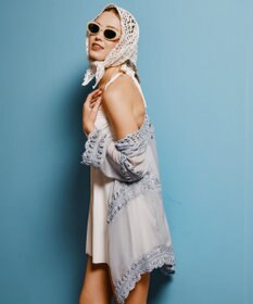 San-ai Resort（三愛水着楽園） クロシェ羽織　F　　【San-ai Resort（サンアイリゾート）】