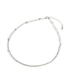 Green Parks 【ステンレス】スネーク２連ネックレス