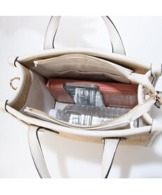 UNBILLION cachecache ポリプロピレン2wayスクエアトートバッグ