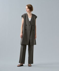 uncrave 【UVカット・接触冷感】ウォッシャブルドライサップ ジレ