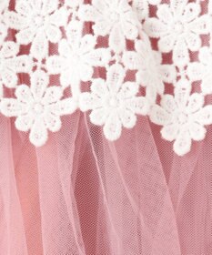 組曲 KIDS 【110-140㎝】フラワーレース ドレス