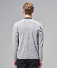 JOSEPH HOMME 【新素材】ドライペーパーブークレー   カーディガン