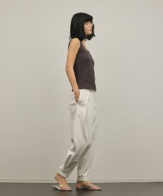 GRACE CONTINENTAL テレコノースリーブトップ