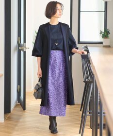 YONEZAWAレーシージャガード スカート / 自由区 | ファッション通販