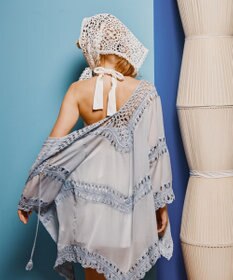 San-ai Resort（三愛水着楽園） クロシェ羽織　F　　【San-ai Resort（サンアイリゾート）】