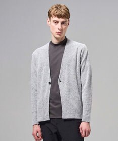 JOSEPH HOMME 【新素材】ドライペーパーブークレー   カーディガン