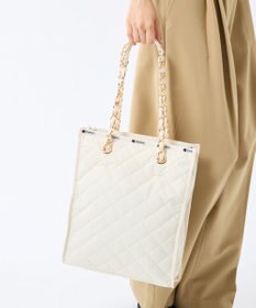 LeSportsac CHAIN N/S TOTE/サンドバーチェーンキルト