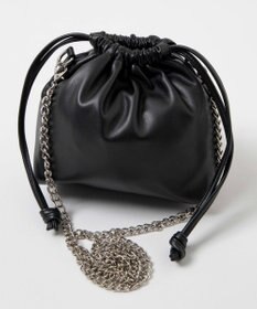 WEGO 巾着チェーンショルダー