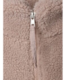 Green Parks スタンドカラーボアブルゾン