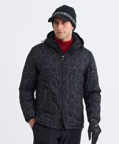 23区GOLF 【MEN】ロゴグラフィック中綿ブルゾン