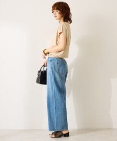 AMERICAN HOLIC 【WEB限定】接触冷感ラメフレンチスリーブニットプルオーバー