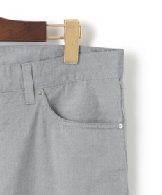 J.PRESS MEN 【ストレッチ】シャンブレーストレッチツイル パンツ