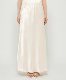 uncrave アセテートヴィンテージサテン バイアススカート