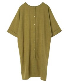 Green Parks 前後２ｗａｙミディ丈タックワンピース
