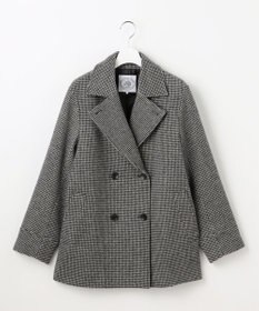 J.PRESS LADIES S チェックビーバー Pコート