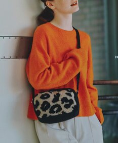 PUFFY CUBE CROSSBODY/レオパードシェルパ / LeSportsac