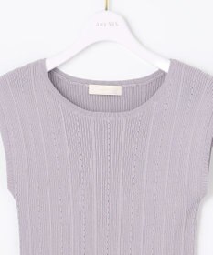 ANY SIS 【美人百花6月号掲載】2SET シアーカーディガン アンサンブル