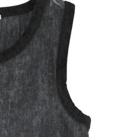 AMERICAN HOLIC 配色ベロアタンクトップ