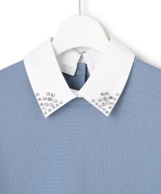 23区 【先行予約/WEB&一部店舗限定】ビジューデザイン 2WAY ニット