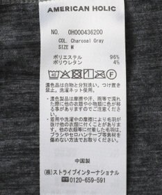 AMERICAN HOLIC 配色ベロアタンクトップ