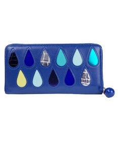 tsumori chisato CARRY ドロップス　ラウンドファスナー長財布 【かわいいデザイン！本革のやわらかな風合い】