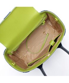 A.D.M.J. 【牛革】クロコ型押し ザ・ビーDカン付ミニトート