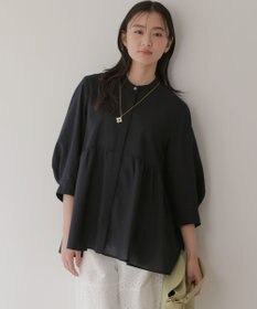 組曲 ニューリヨセルシャーティングペプラム ブラウス