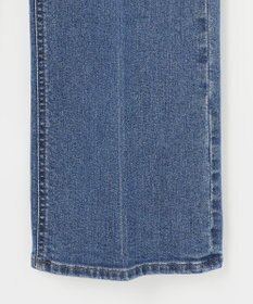 ANY SIS L センタープレスセミフレア デニム