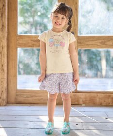 ANY KIDS 裾スカラップ ショートパンツ