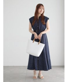Te chichi 【接触冷感/イージーケア】リネンライクワンピース