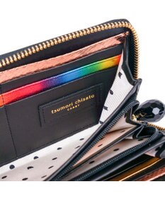 tsumori chisato CARRY ドロップス　ラウンドファスナー長財布 【かわいいデザイン！本革のやわらかな風合い】