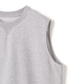 UNFILO スウェットサイドZIPベスト