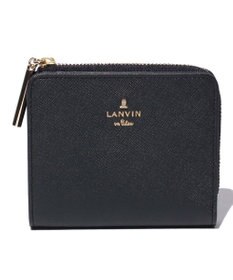 LANVIN en Bleu リュクサンブール　2つ折り財布　Lファスナー