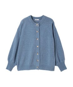 CRAFT STANDARD BOUTIQUE 洗えるコードモールクルーネックカーデイガン