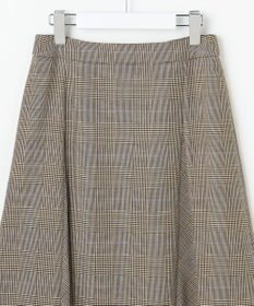 J.PRESS LADIES L モナベールツイル チェック フレア スカート