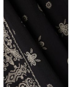 CRAFT STANDARD BOUTIQUE パネル柄マキシギャザースカート