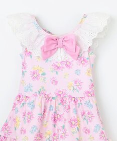 ANY KIDS 花柄×レース ワンピース水着