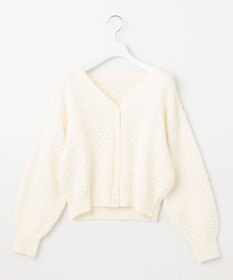 Feroux 【洗える】ポコポコ カーディガン