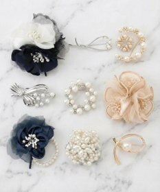 ANY SIS シアーシフォン コサージュ