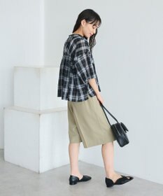 CRAFT STANDARD BOUTIQUE バックギャザーポンチョシャツ