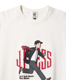 J.PRESS MEN 【AaronChang】【UNISEX】ラグランスリーブ スウェット