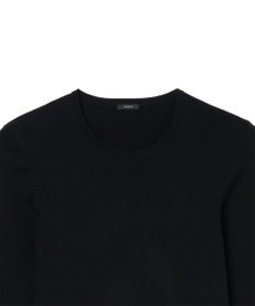 JOSEPH 【FOUNDATIONS】【洗える】シルクストレッチ　ラウンドネックニット
