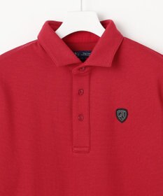 23区GOLF 【MEN】カノコダンボール裏起毛長袖ポロシャツ