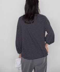 AMERICAN HOLIC 接触冷感7分袖タックスリーブカットプルオーバー