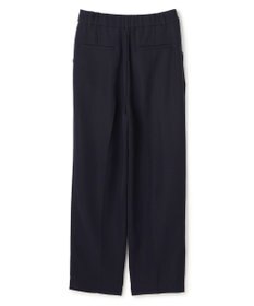 UNFILO 【ウエストゴム/セレモニー】ドライダブルクロス タックテーパードパンツ