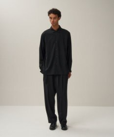 ATON TWIST WOOL TROPICAL | オーバーサイズシャツ - UNISEX